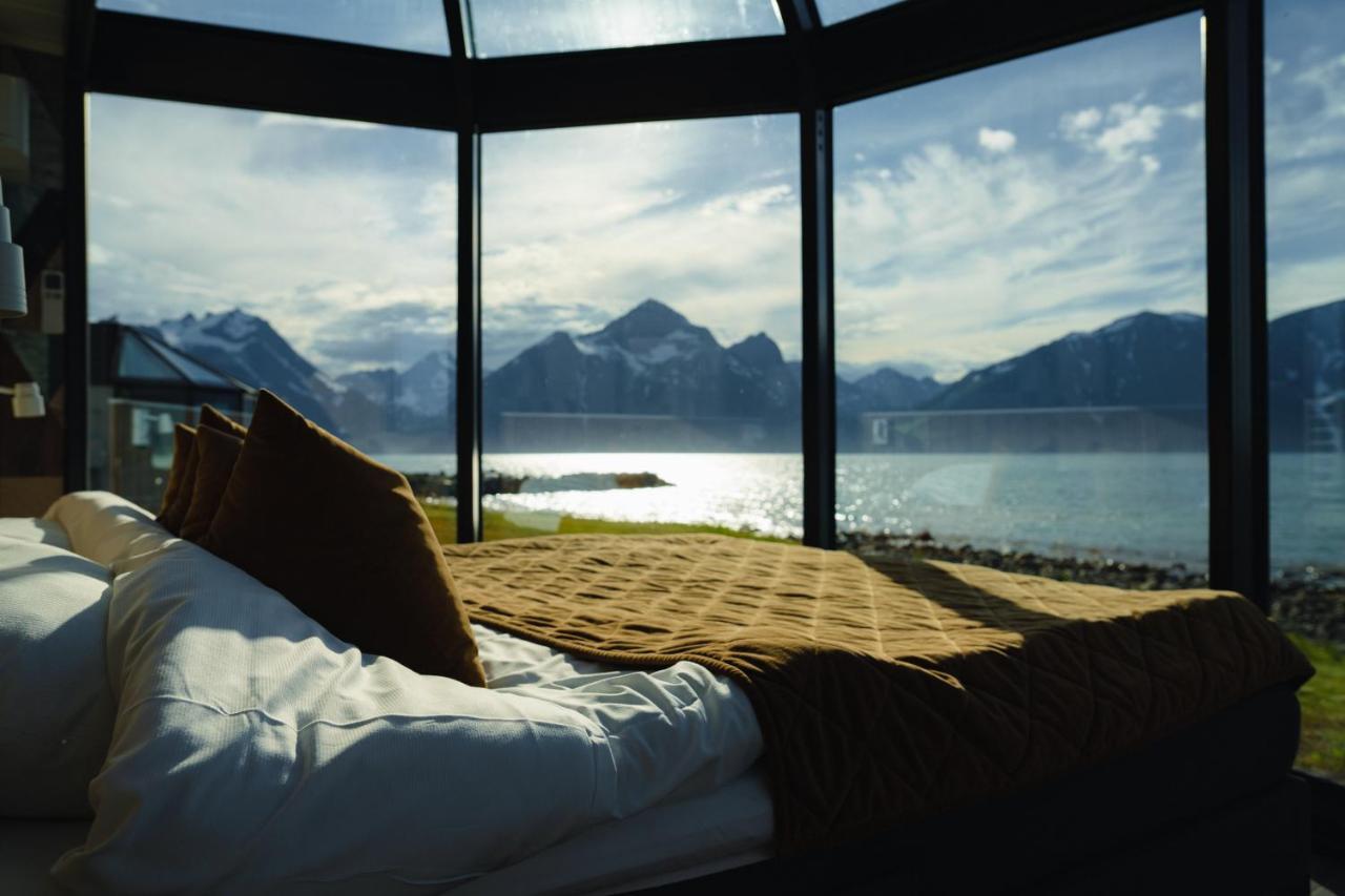 Lyngen North Villa Rotsund Buitenkant foto