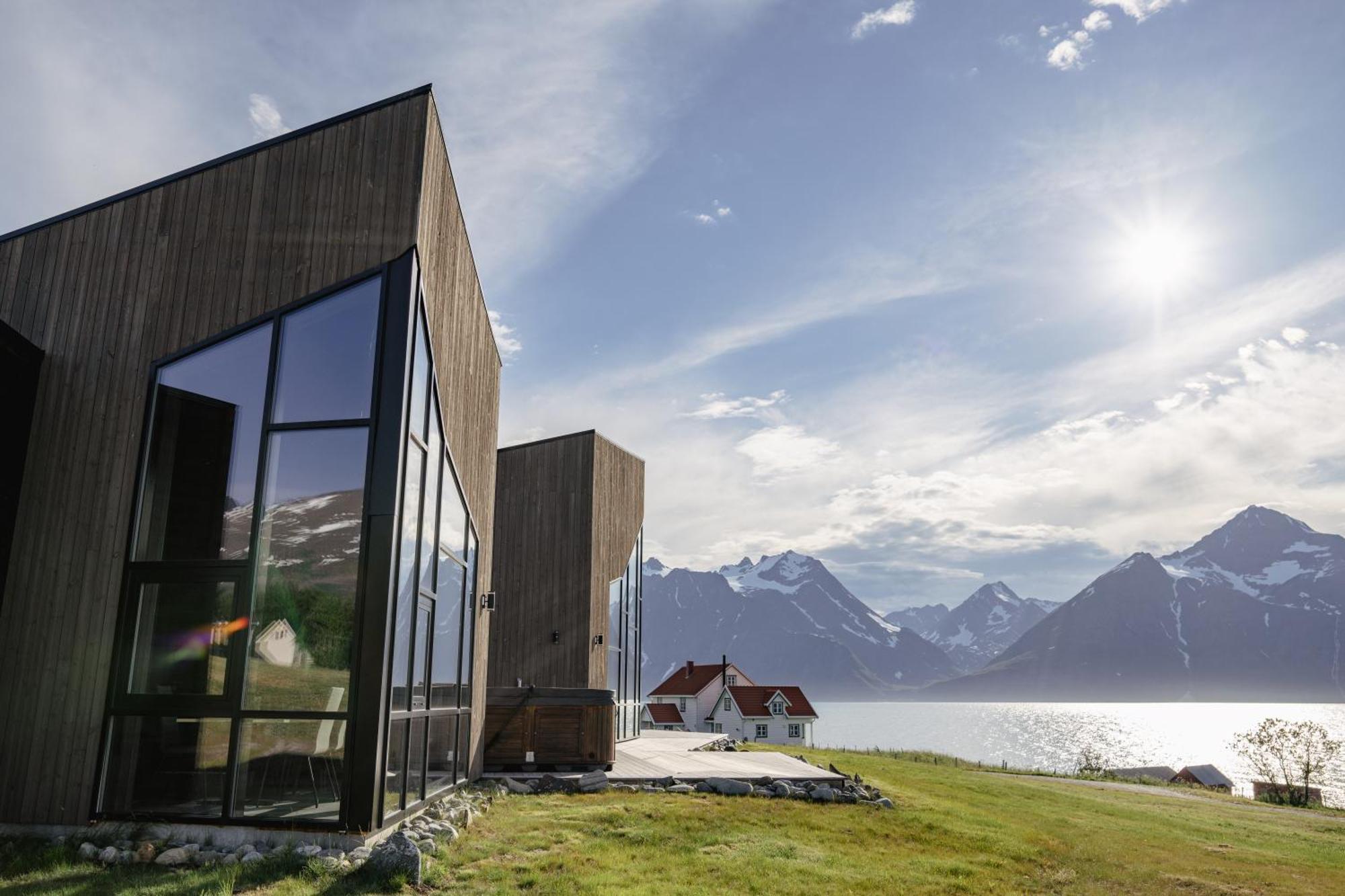 Lyngen North Villa Rotsund Buitenkant foto