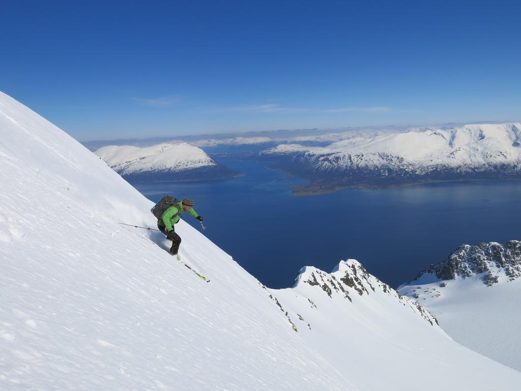 Lyngen North Villa Rotsund Buitenkant foto