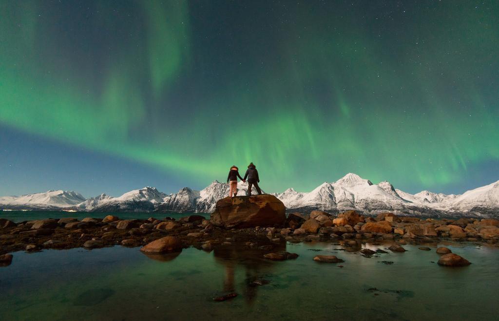 Lyngen North Villa Rotsund Buitenkant foto