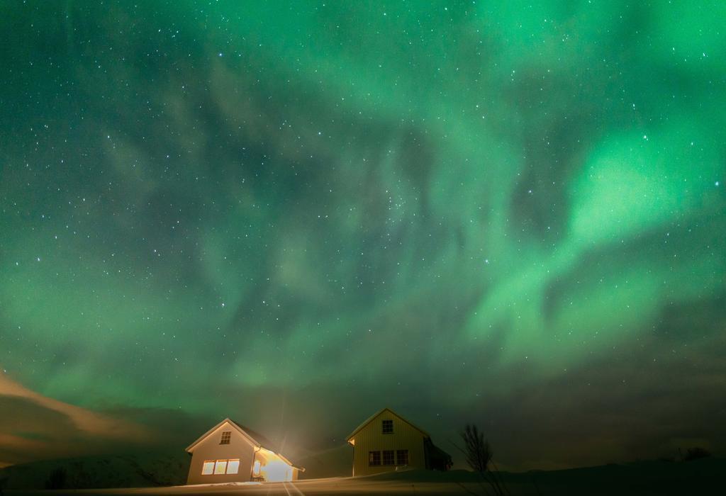 Lyngen North Villa Rotsund Buitenkant foto