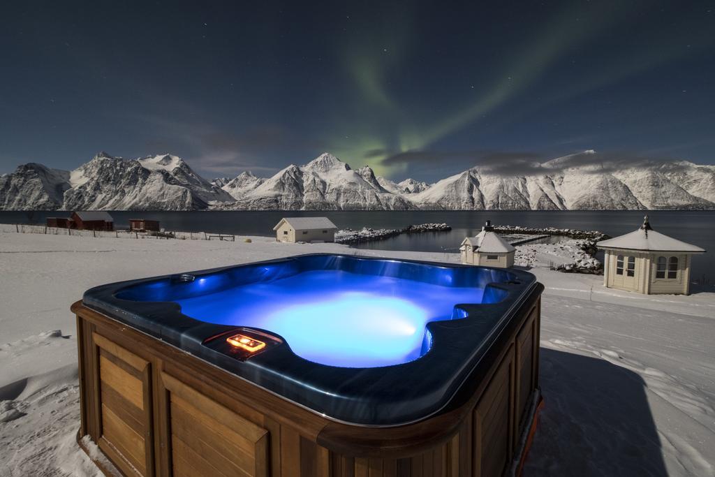 Lyngen North Villa Rotsund Buitenkant foto