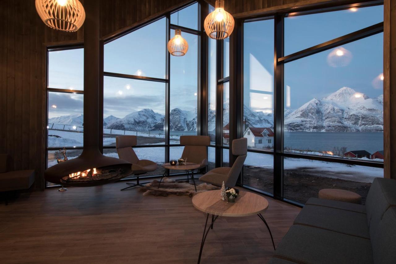 Lyngen North Villa Rotsund Buitenkant foto