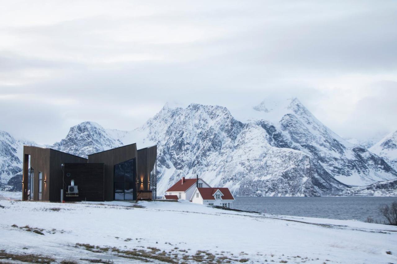 Lyngen North Villa Rotsund Buitenkant foto