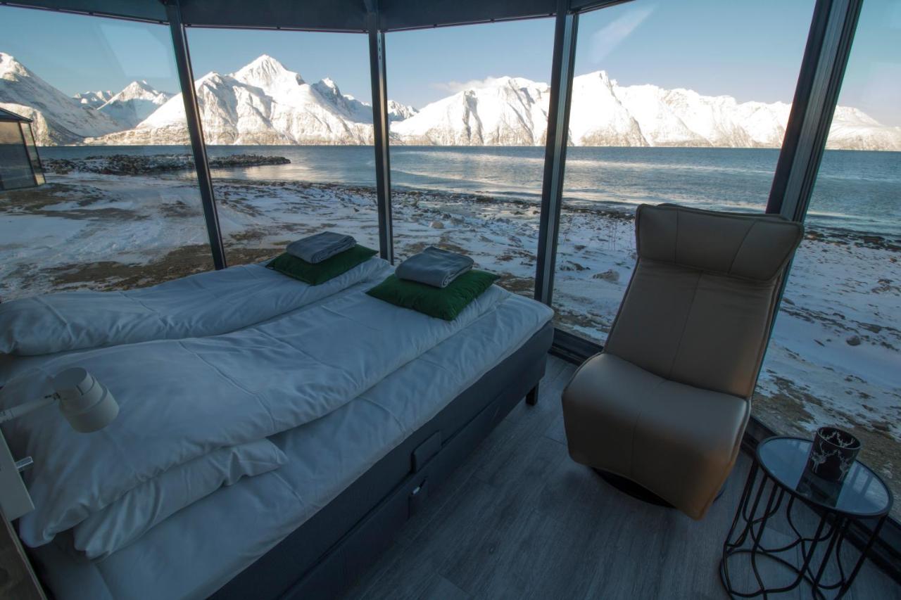 Lyngen North Villa Rotsund Buitenkant foto